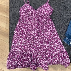Purple flower dress
